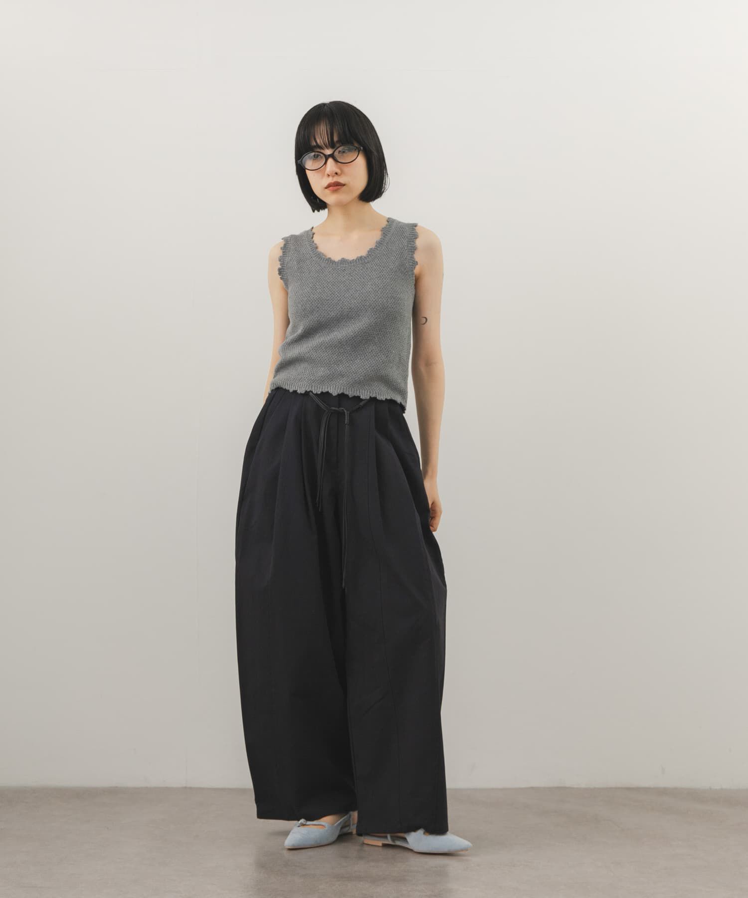  「ベルトSETオーバルパンツ」|その他|