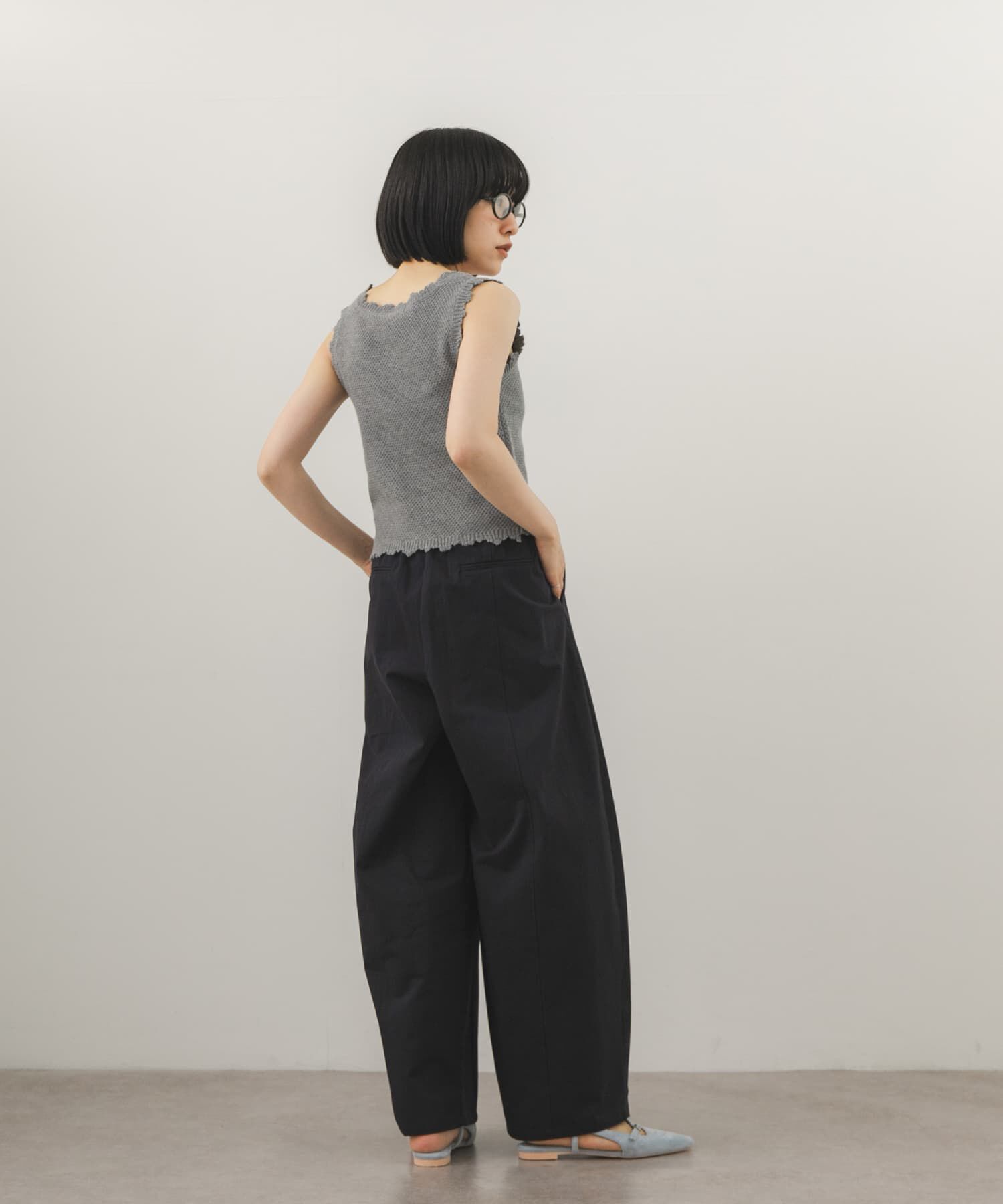  「ベルトSETオーバルパンツ」|その他|