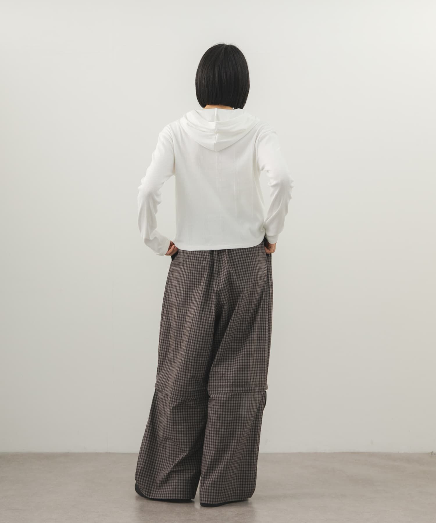  「2WAYチェックパンツ」|その他|