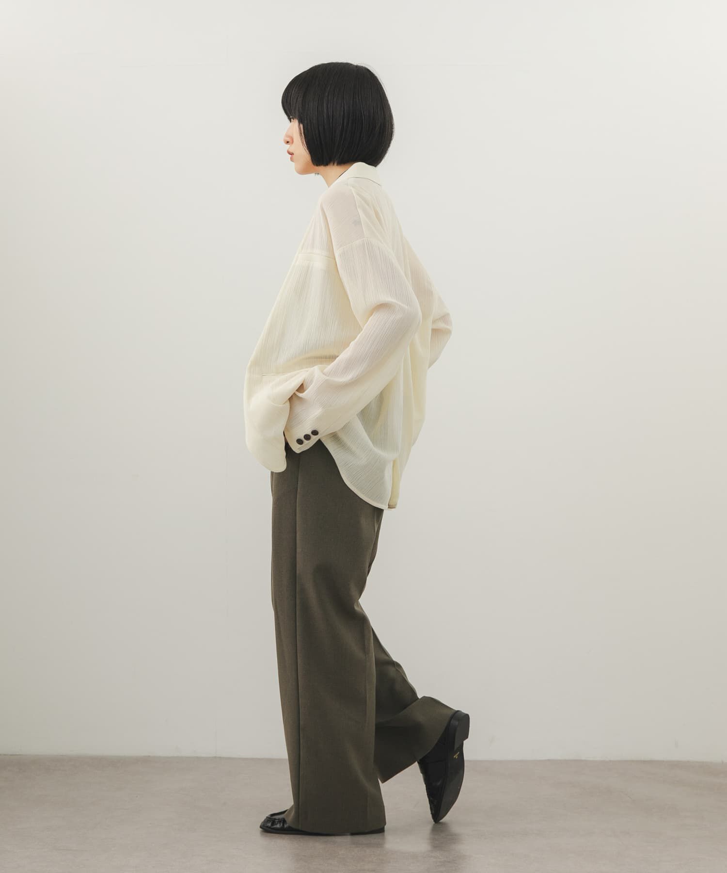  「ワンタックミニマルパンツ」|その他|