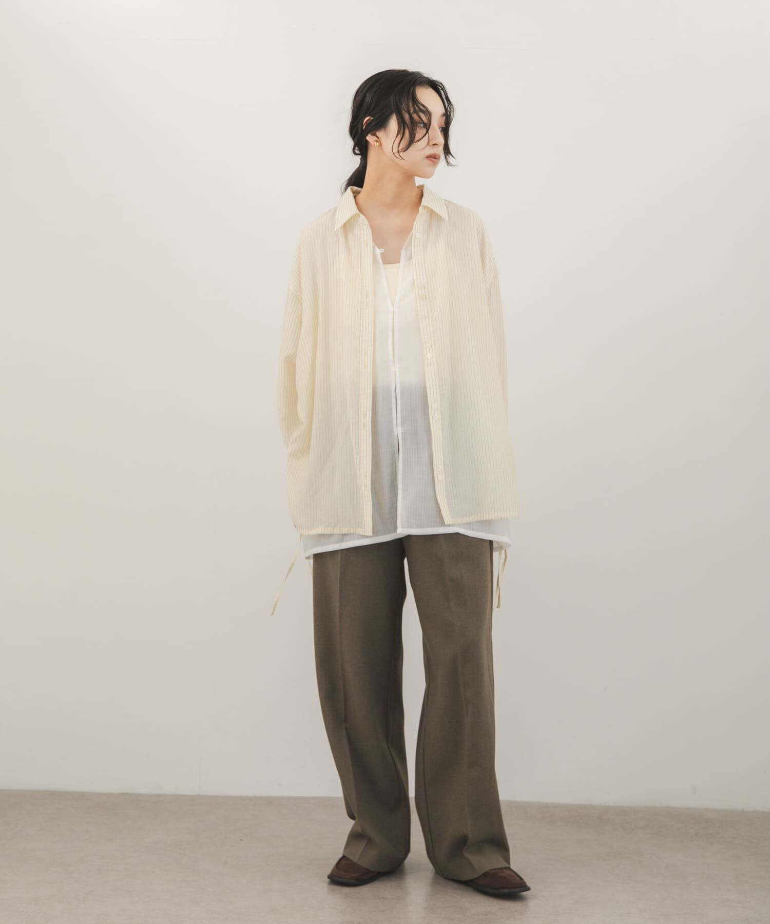  「ワンタックミニマルパンツ」|その他|