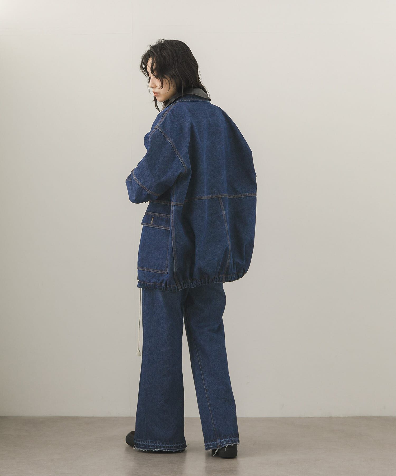  「2WAYカラーデニムカバーオール」|その他|