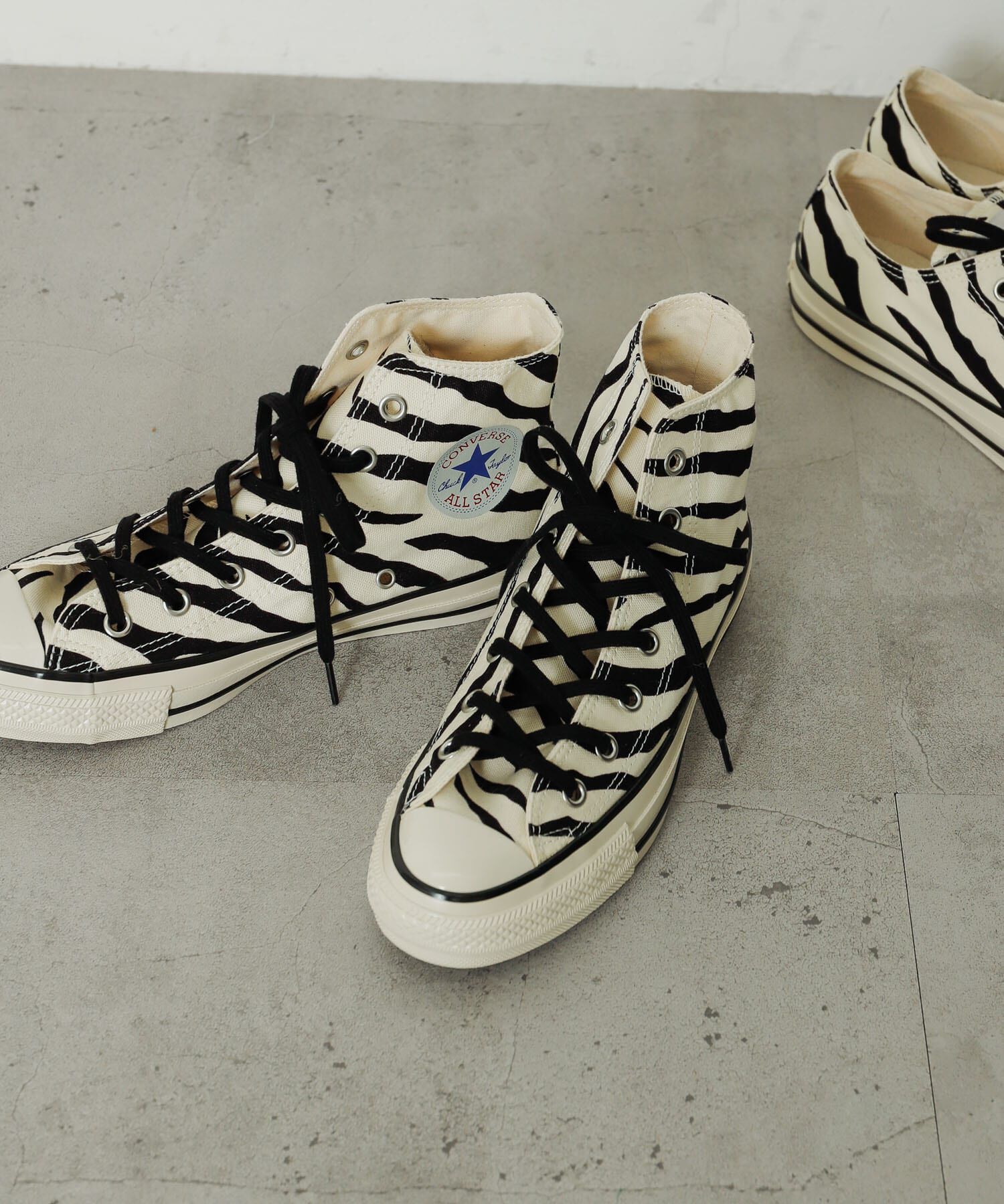 SENSE OF PLACE by URBAN RESEARCH「『WEB限定』CONVERSEALL　STAR US ZEBRA HI」|スニーカー|