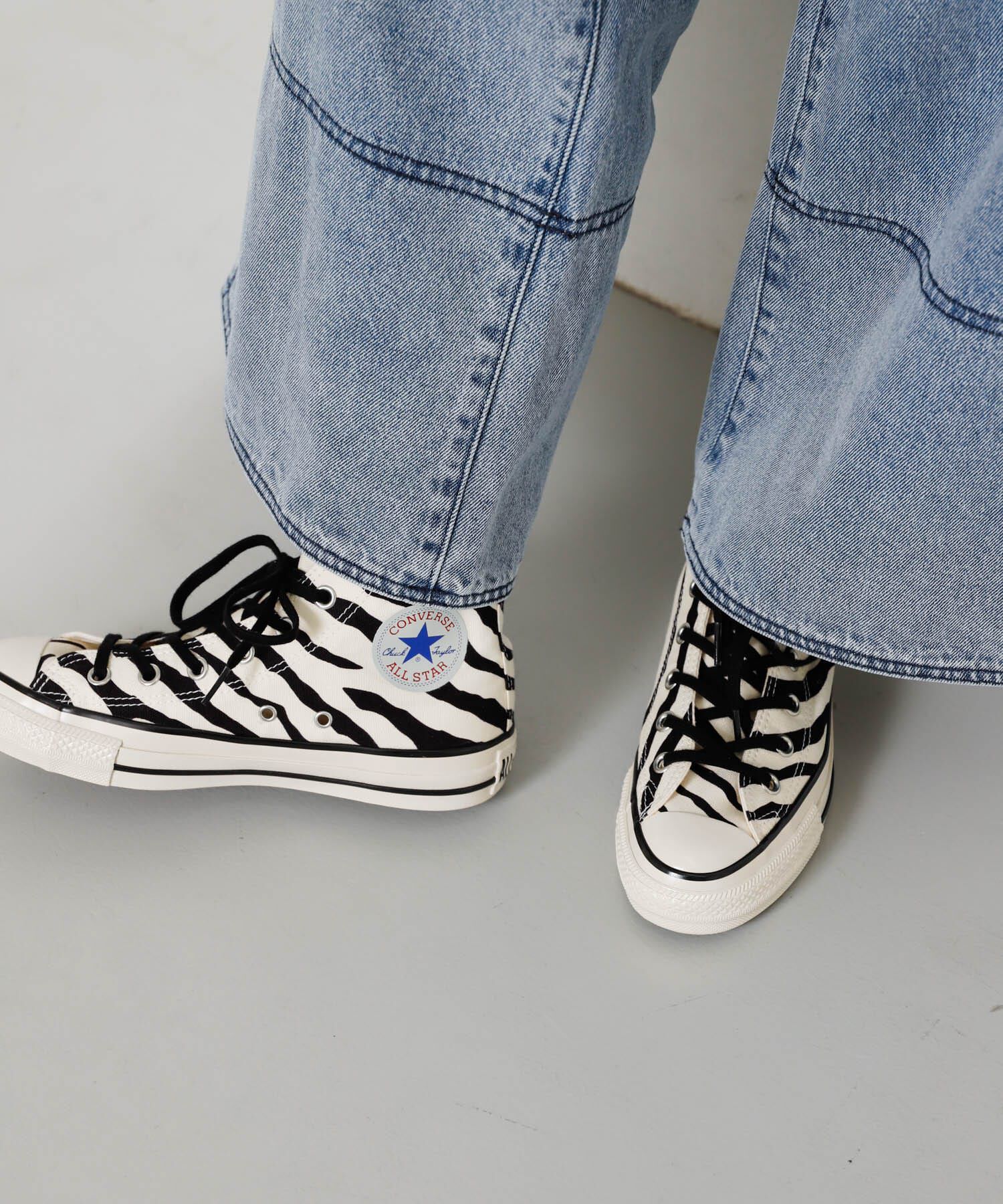 SENSE OF PLACE by URBAN RESEARCH「『WEB限定』CONVERSEALL　STAR US ZEBRA HI」|スニーカー|