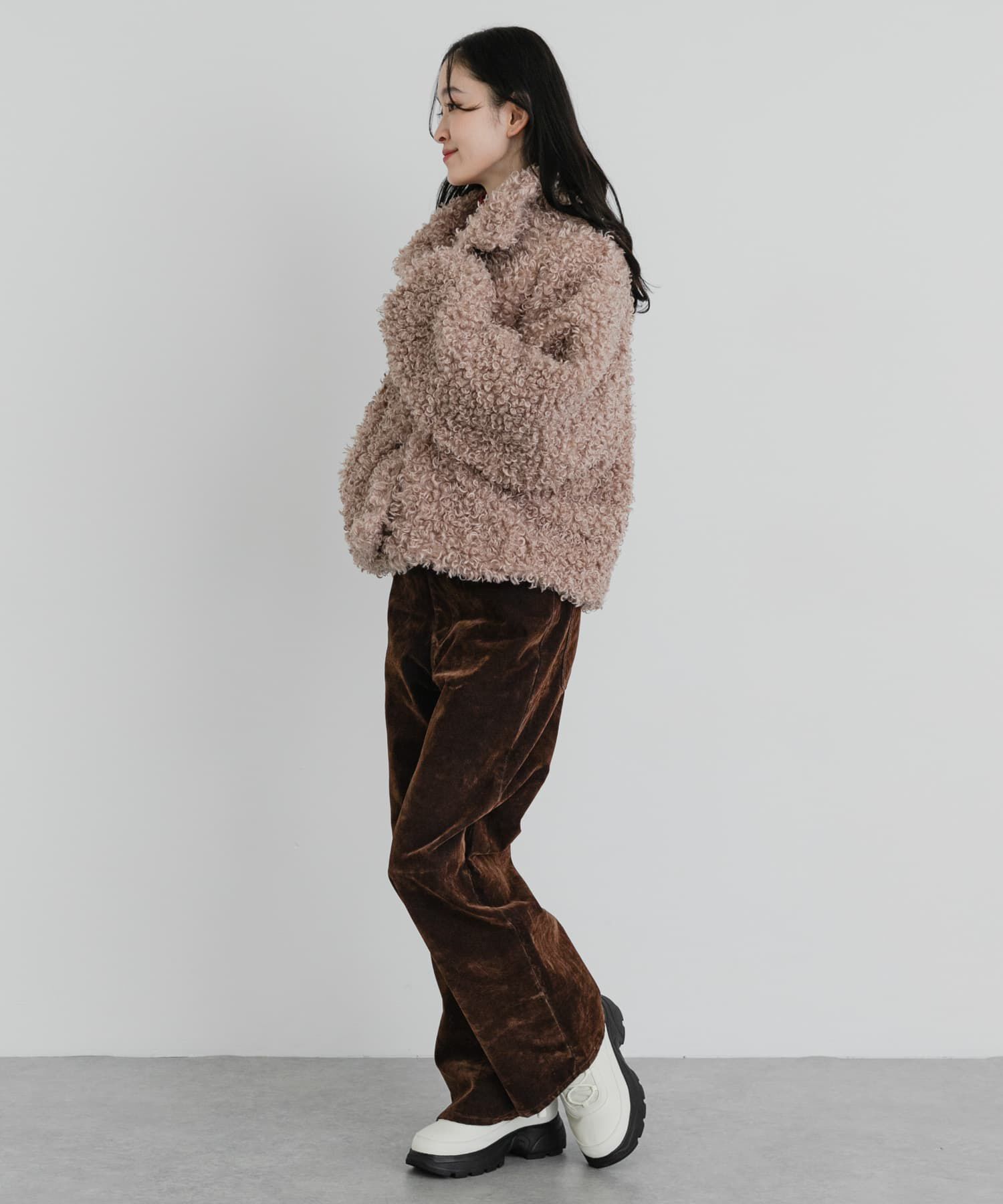 SENSE OF PLACE by URBAN RESEARCH「レースアップスノーブーツ」|ショートブーツ|