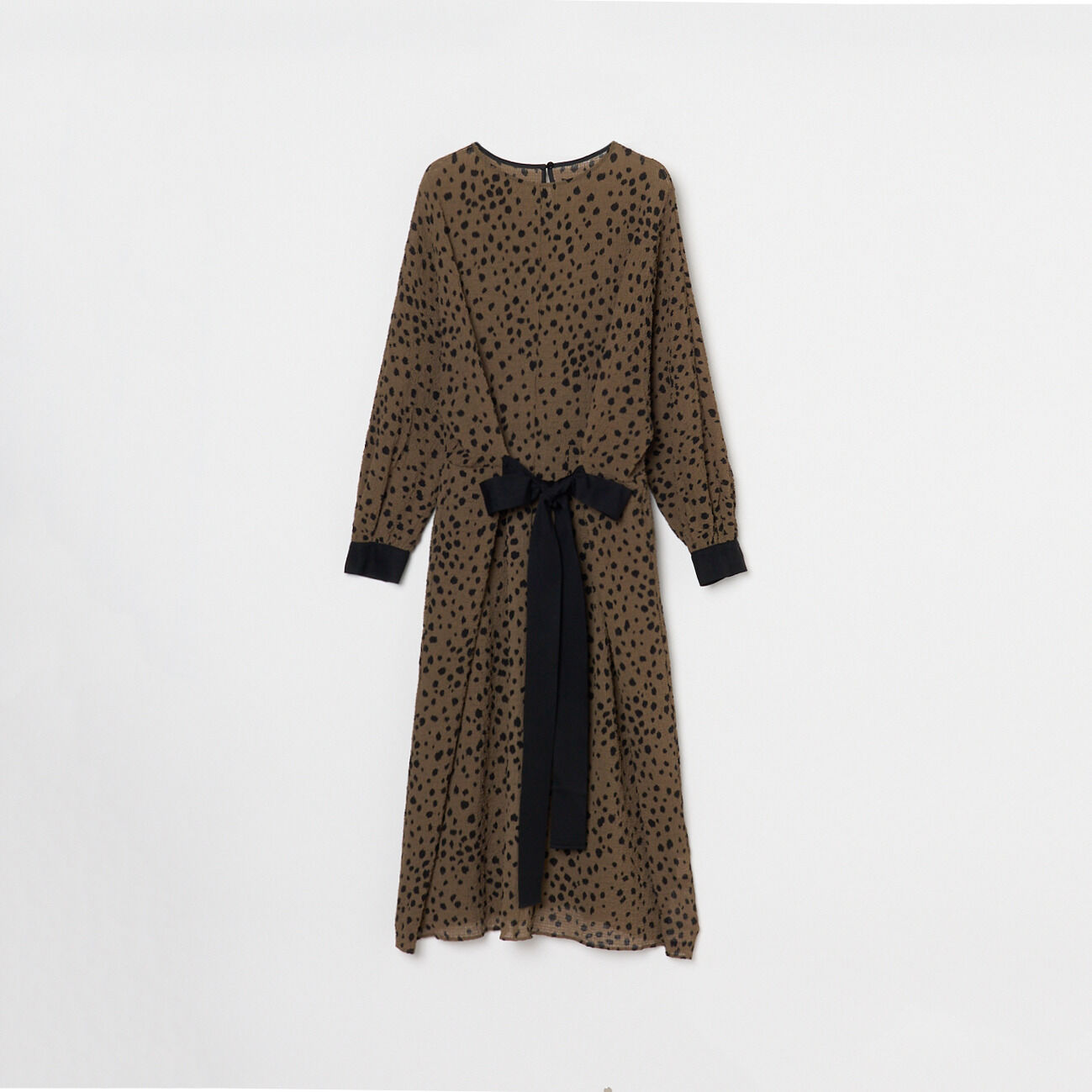 HELIOPOLE「HELIOPOLE DOT PRINT DRESS」|ワンピース|