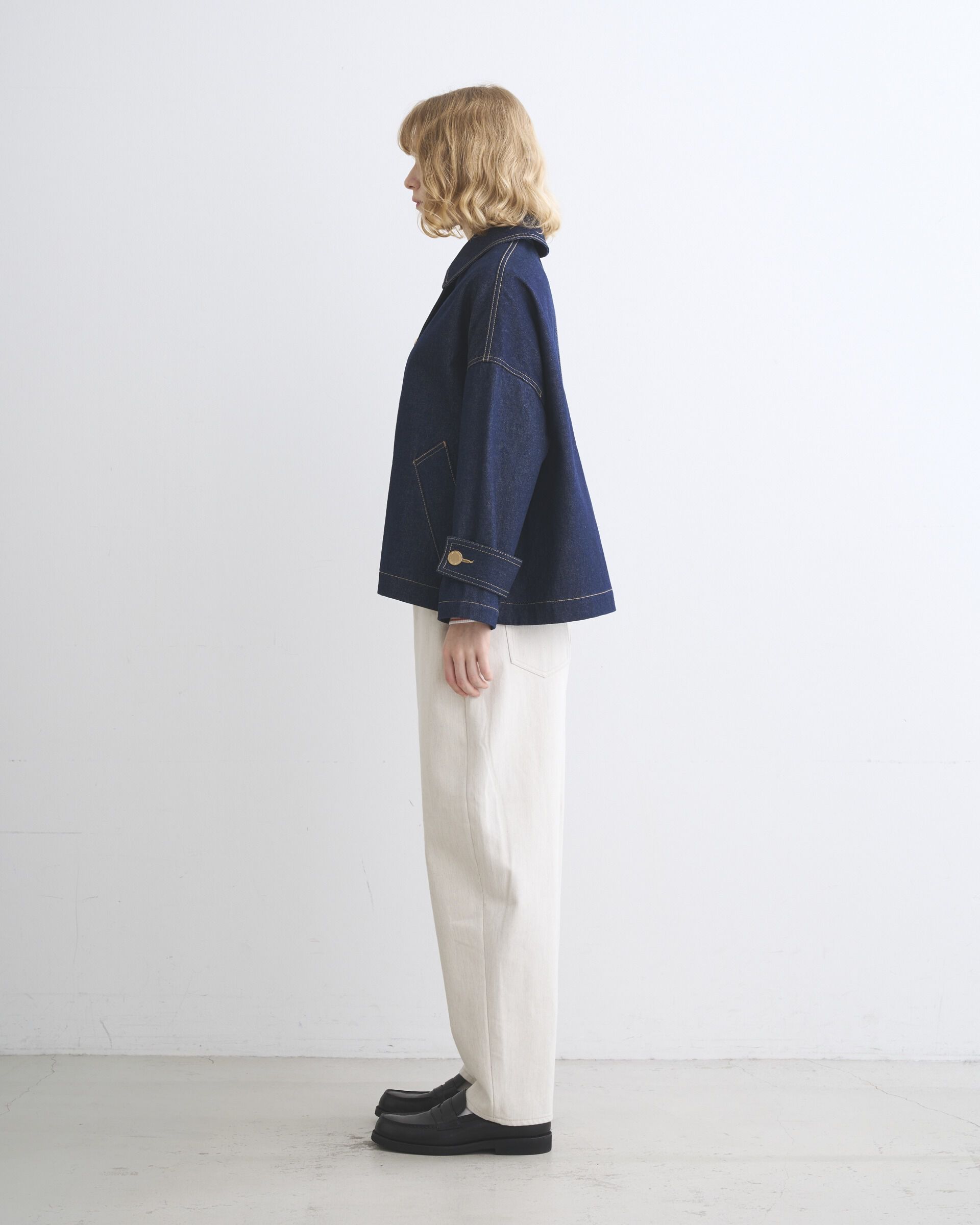 Traditional Weatherwear「MALTON BUTTON THROUGH SHORT DENIM」|その他|