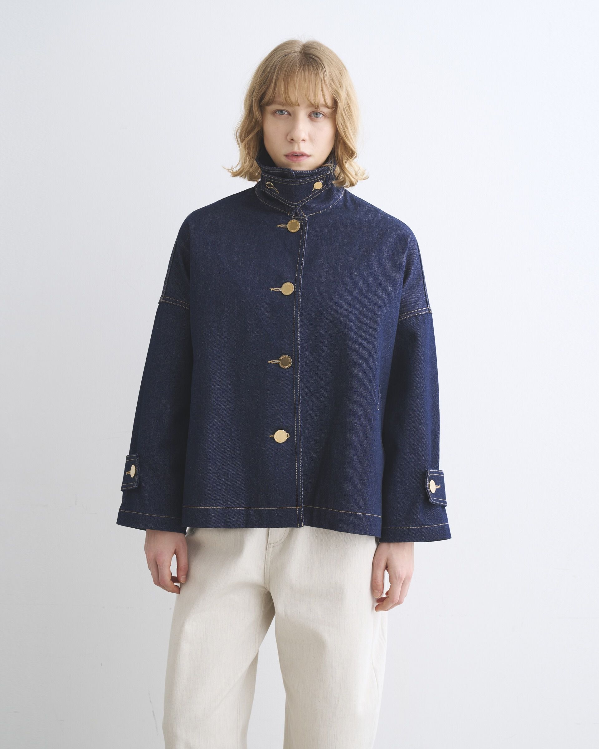 Traditional Weatherwear「MALTON BUTTON THROUGH SHORT DENIM」|その他|