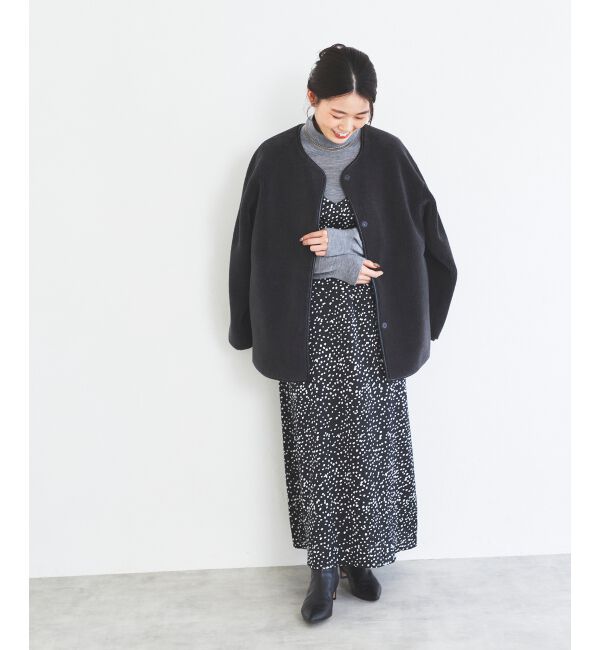 le.coeur blanc「サテンキャミワンピース」|ワンピース|