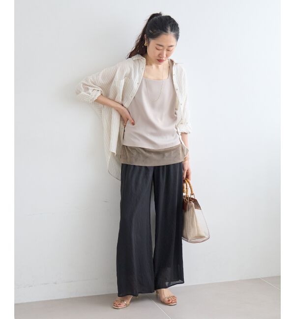  「シアーボイルイージーワイドパンツ」|その他|