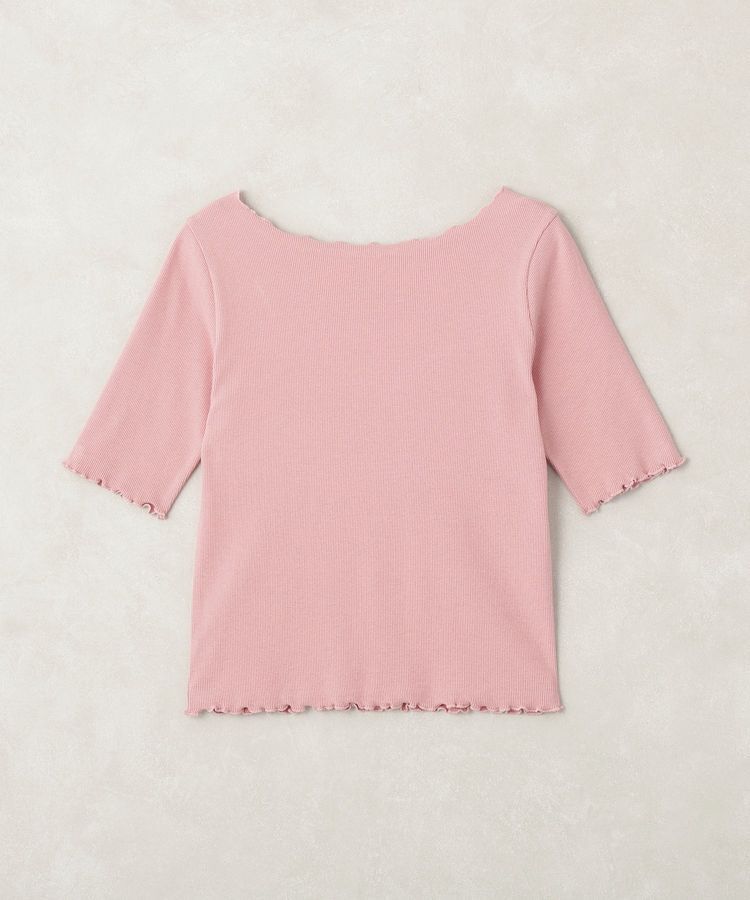 earth music&ecology「メローリブ半袖プルオーバー」|Tシャツ・カットソー|