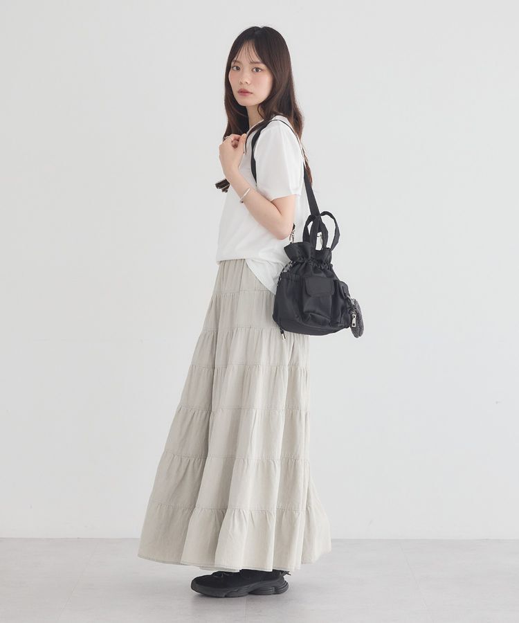 earth music&ecology「フロッキープリントTシャツ」|Tシャツ・カットソー|