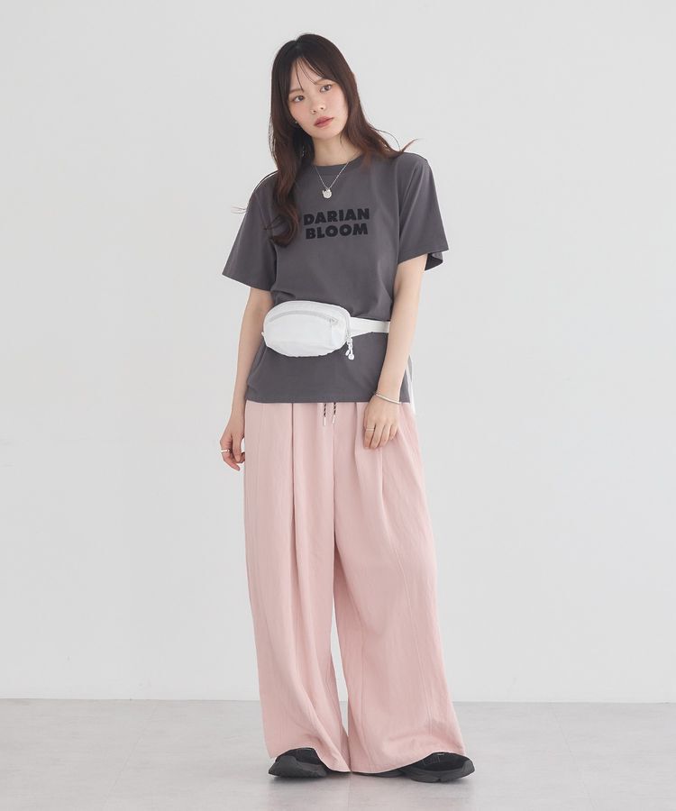 earth music&ecology「フロッキープリントTシャツ」|Tシャツ・カットソー|