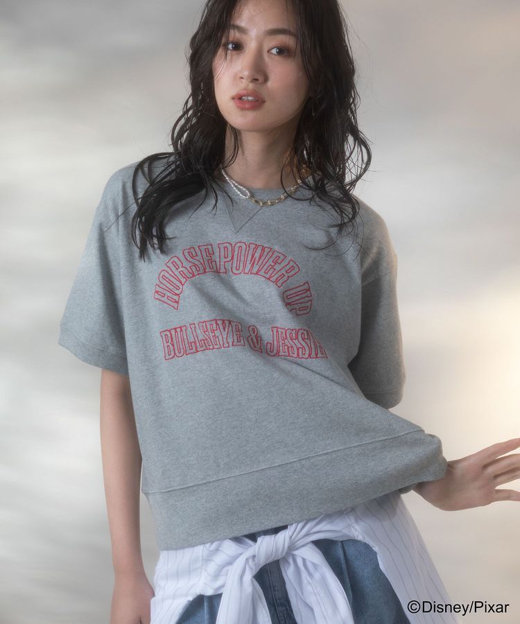 Green Parks「トイストーリー/スウェット風ロゴTシャツ」|Tシャツ・カットソー|