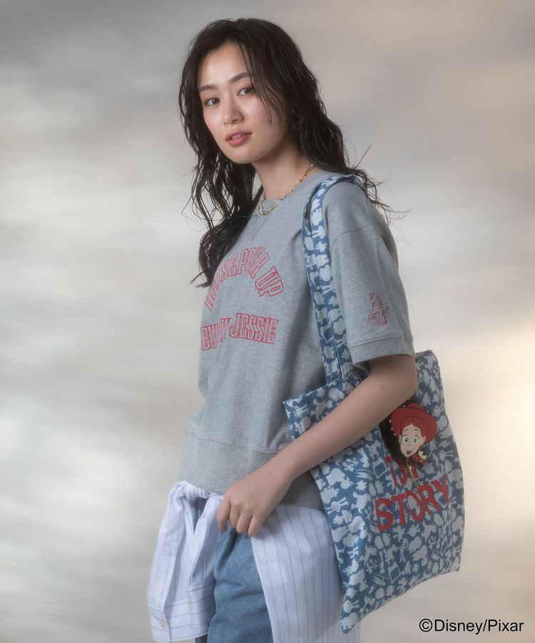 Green Parks「トイストーリー/スウェット風ロゴTシャツ」|Tシャツ・カットソー|