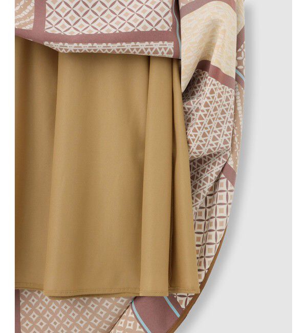 allureville「ジオメトリックプリントシャツワンピース」|ワンピース|