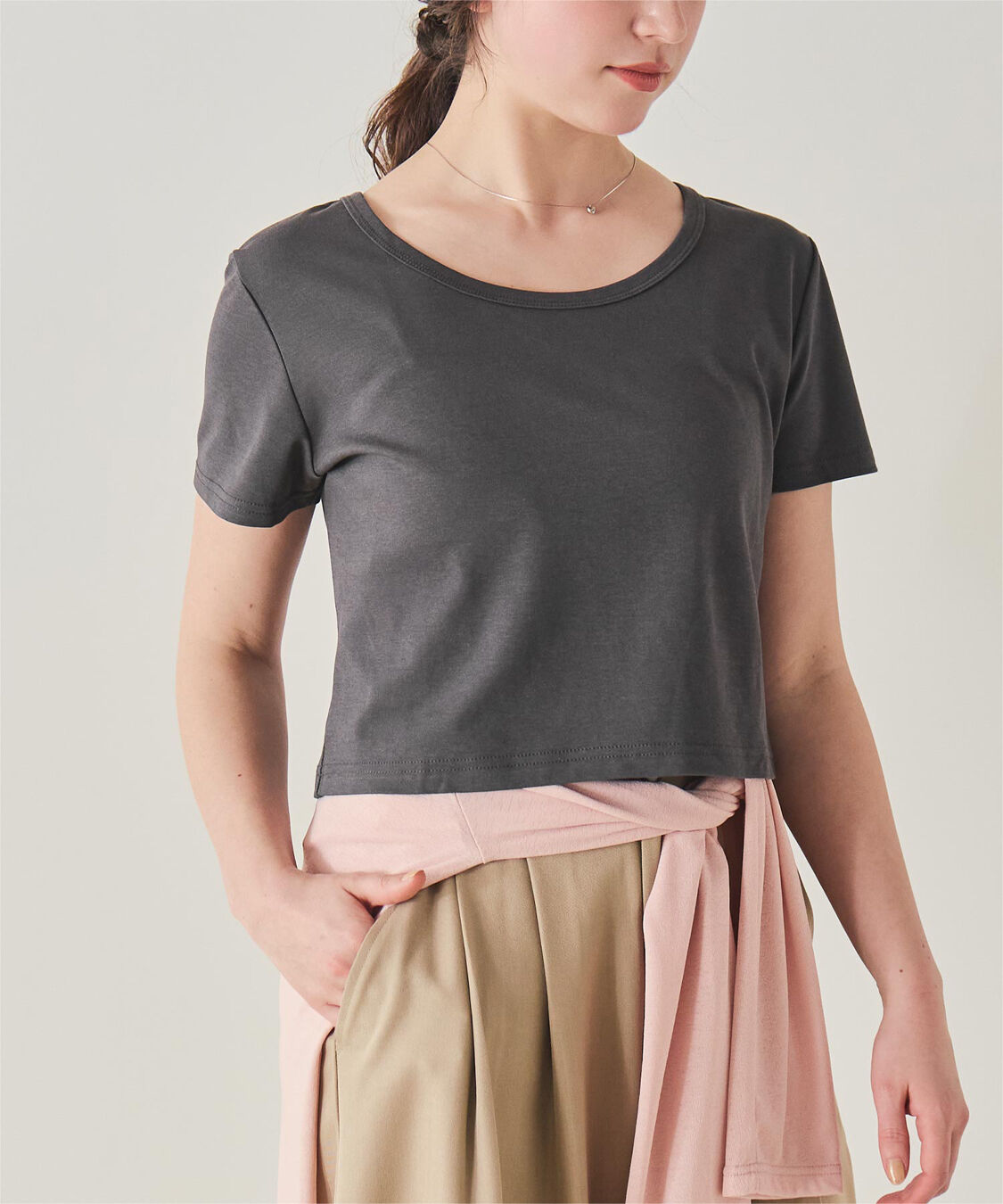 titivate「汗染み防止ｺﾝﾊﾟｸﾄTｼｬﾂ」|Tシャツ・カットソー|