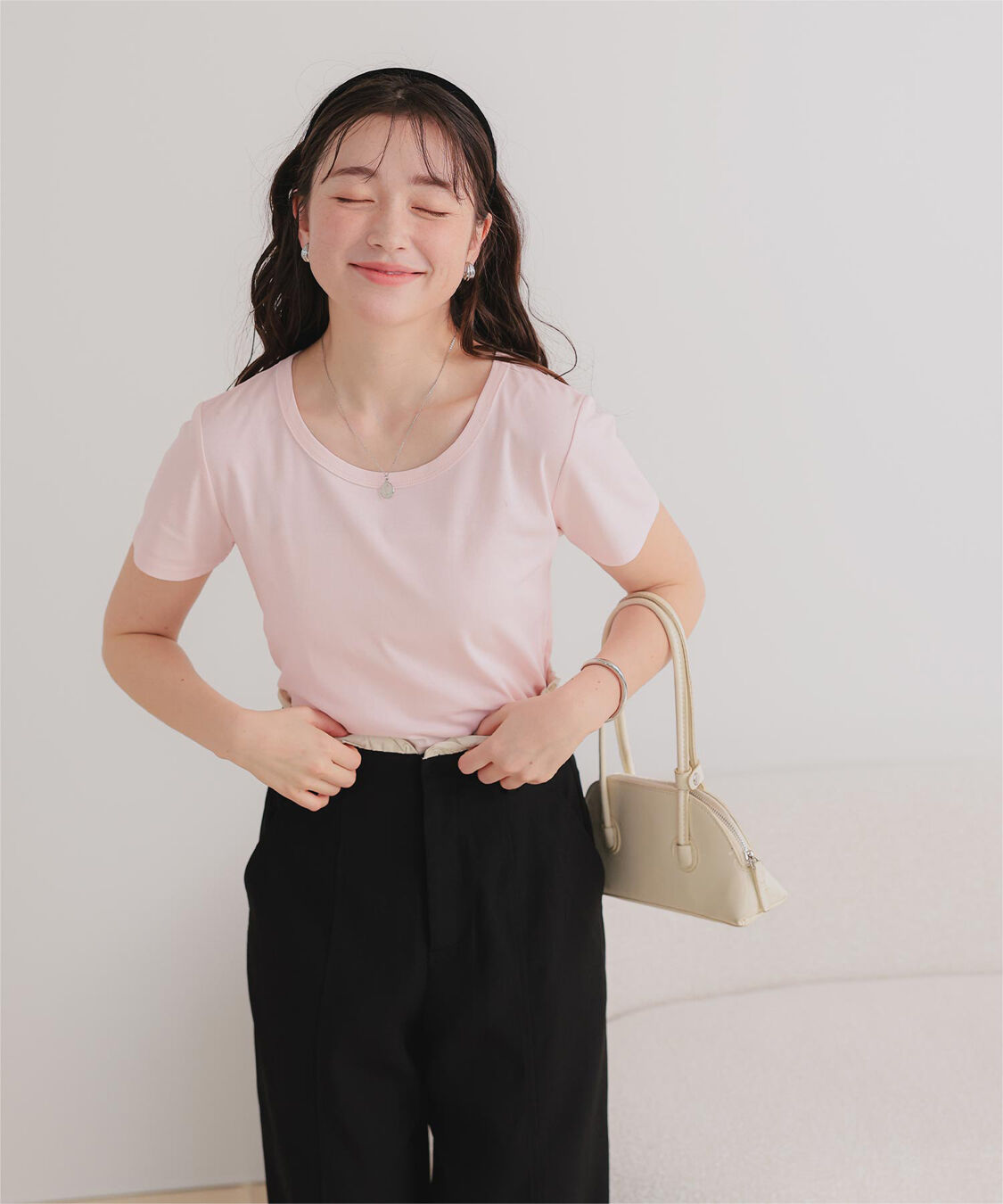 titivate「汗染み防止ｺﾝﾊﾟｸﾄTｼｬﾂ」|Tシャツ・カットソー|