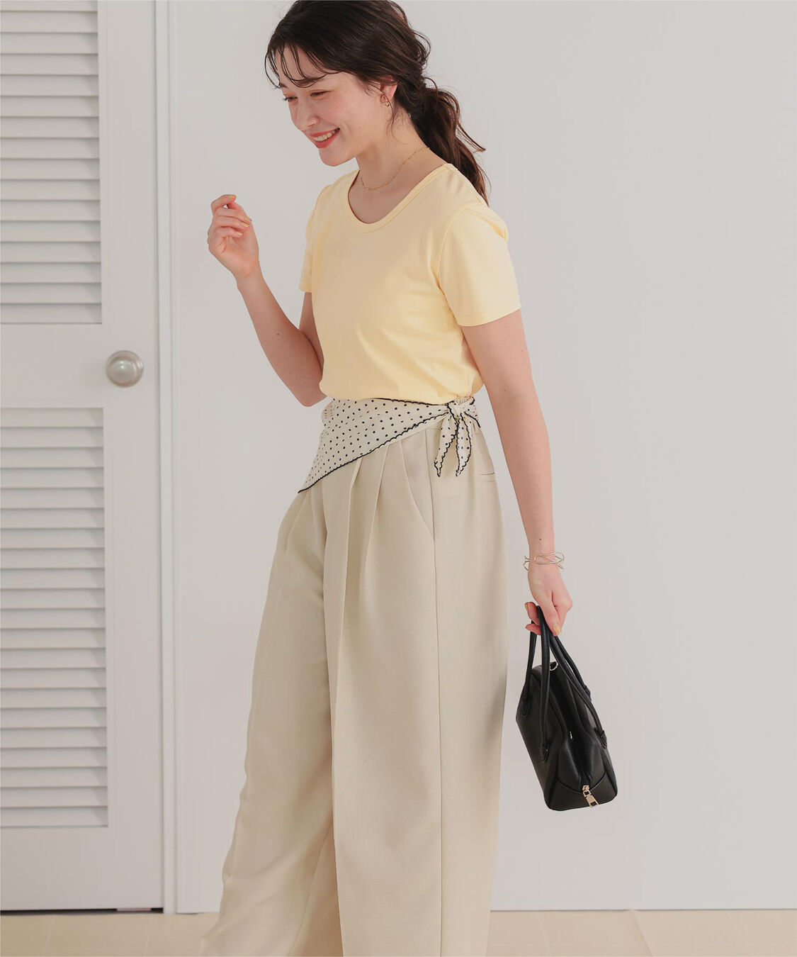 titivate「汗染み防止ｺﾝﾊﾟｸﾄTｼｬﾂ」|Tシャツ・カットソー|