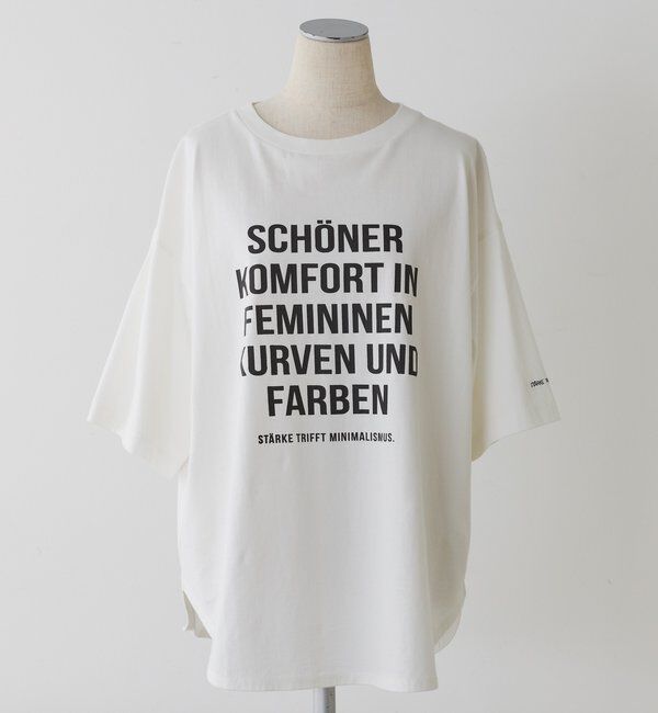  「オーガニックコットンロゴプリントT」|Tシャツ・カットソー|