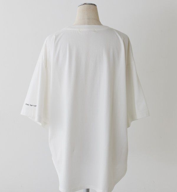  「オーガニックコットンロゴプリントT」|Tシャツ・カットソー|
