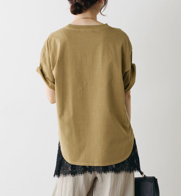 「オーガニックコットンロゴプリントT」|Tシャツ・カットソー|