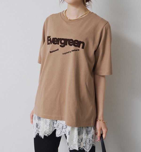  「フロッキープリントTシャツ」|Tシャツ・カットソー|