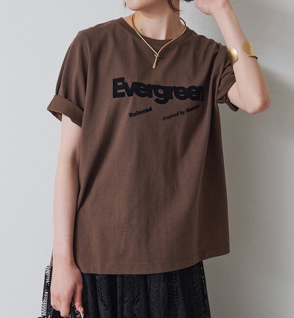  「フロッキープリントTシャツ」|Tシャツ・カットソー|