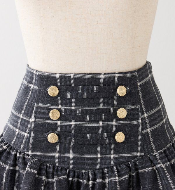  「【SMサイズ展開】ナポレオンフリルミニスカート」|スカート|