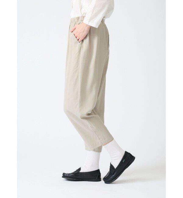 mizuiro ind「mizuiro ind  タックイージーパンツ」|スラックス|