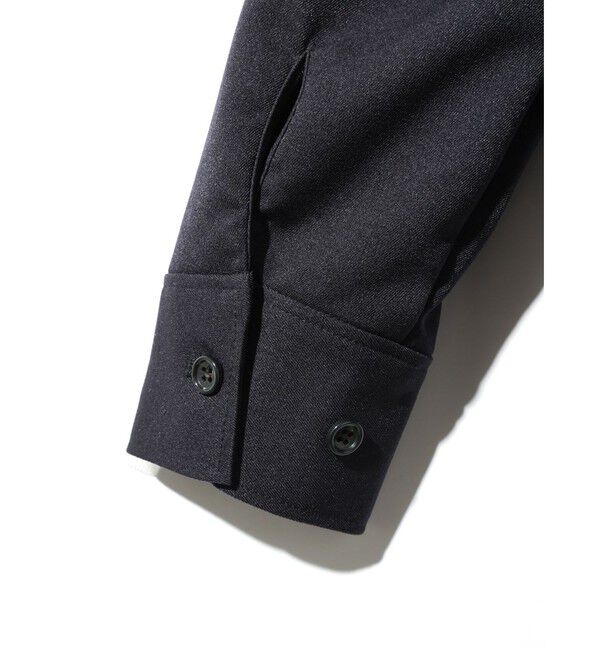 MIDIUMISOLID「MIDIUMISOLID for Ladies ステンカラーシャツジャケット」|シャツ・ブラウス|