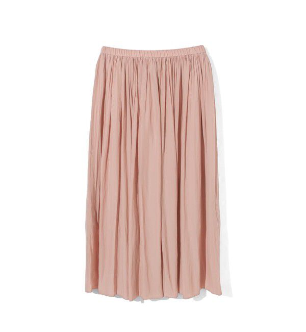 MIDIUMISOLID「MIDIUMISOLID for Ladies デザインギャザースカート」|スカート|