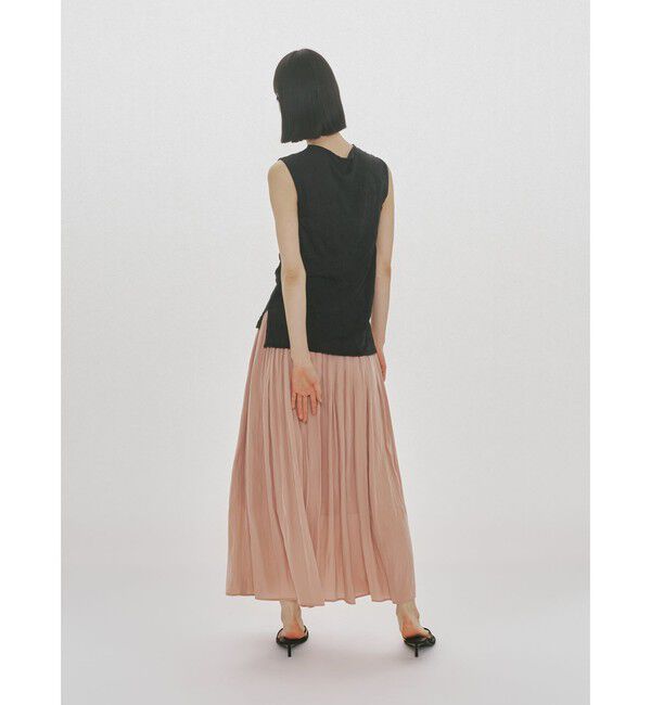 MIDIUMISOLID「MIDIUMISOLID for Ladies デザインギャザースカート」|スカート|