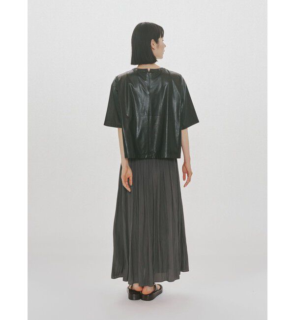 MIDIUMISOLID「MIDIUMISOLID for Ladies デザインギャザースカート」|スカート|