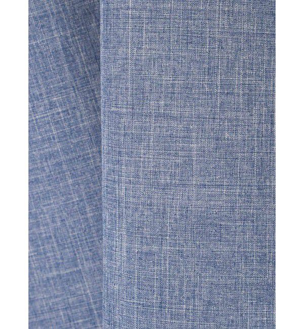 MIDIUMISOLID「MIDIUMISOLID for Ladies ノーカラードローストリングシャツ」|シャツ・ブラウス|