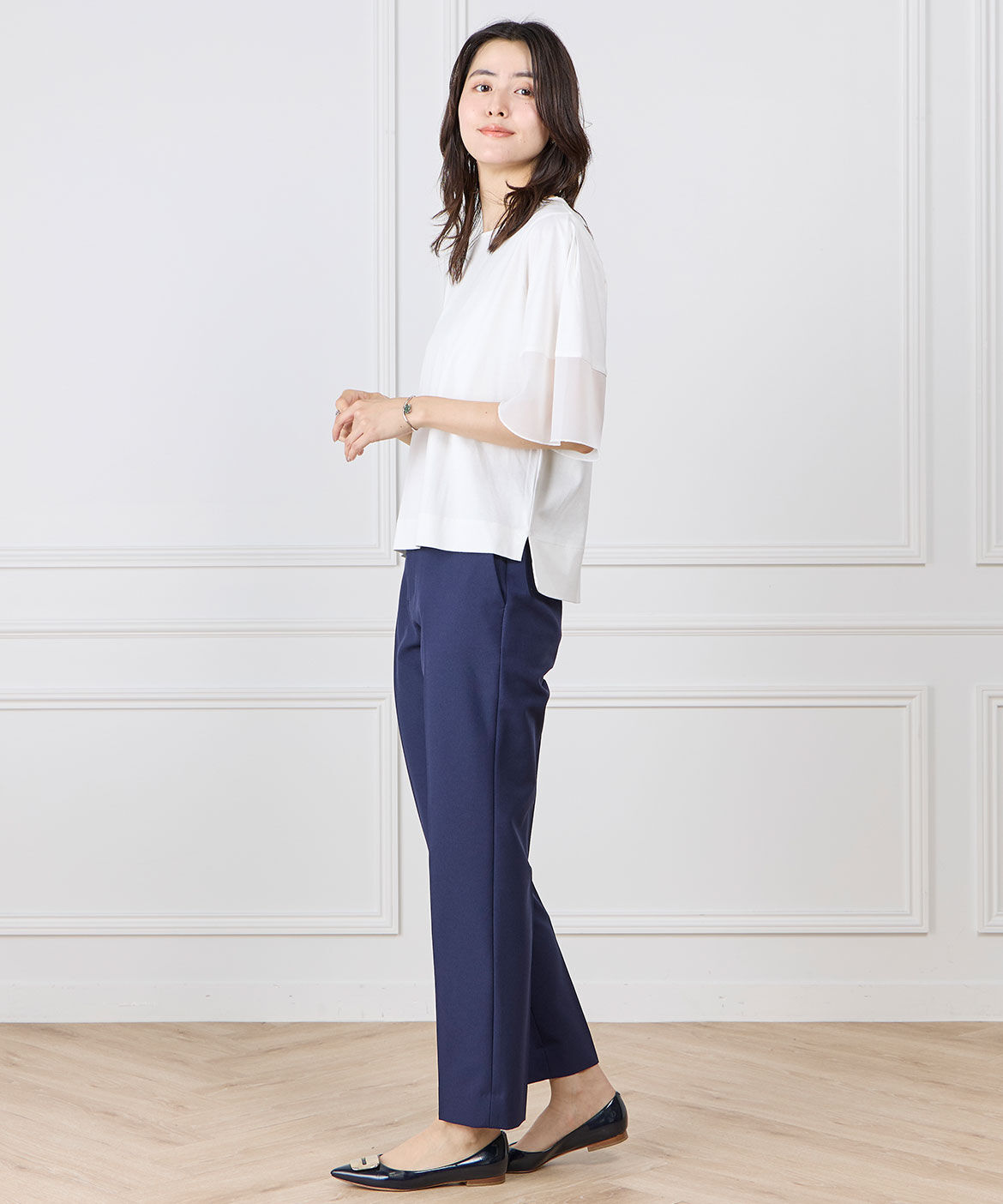 INED「美脚パンツ ｜360度美しく、至高の快適テーパード」|その他|