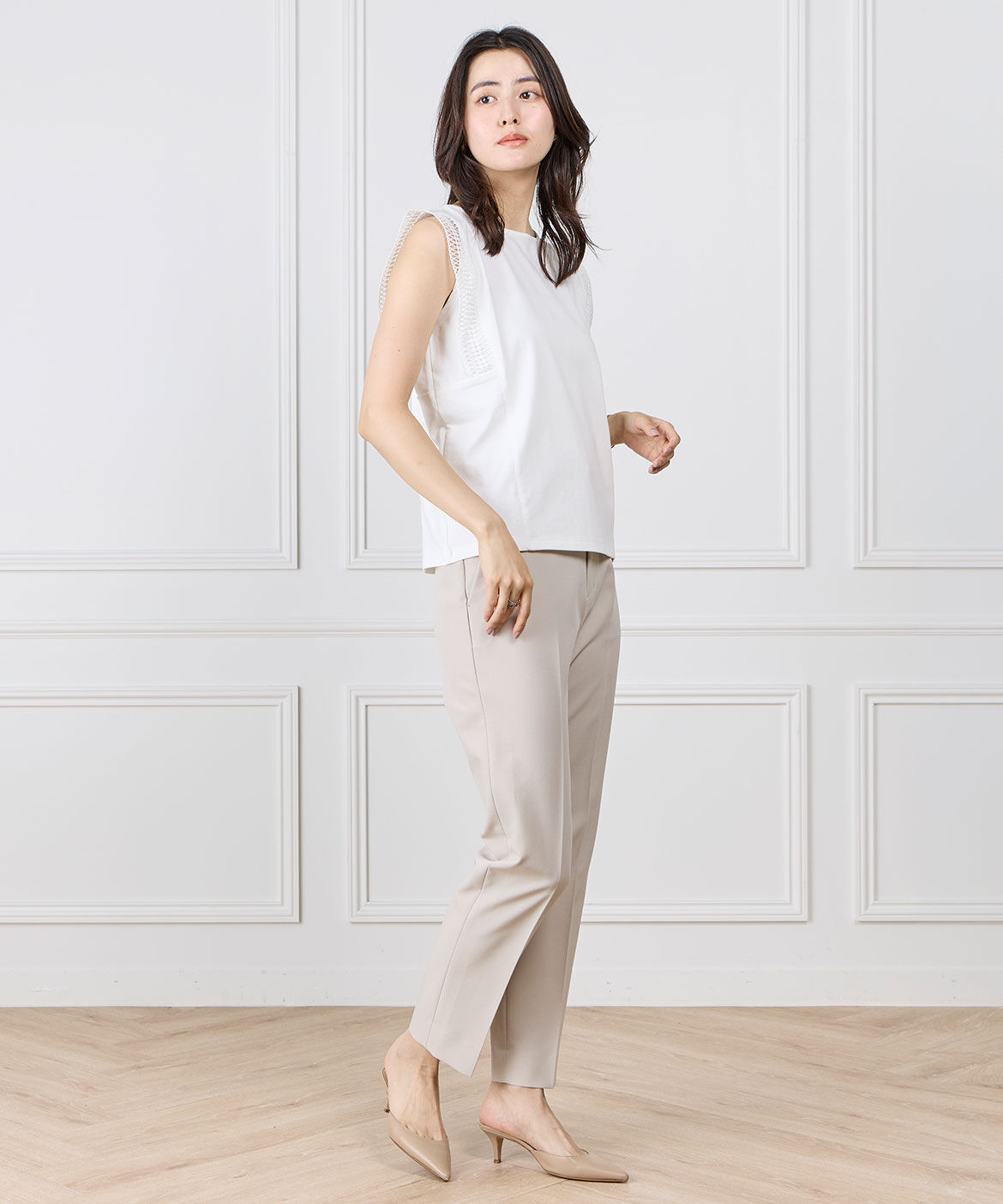 INED「美脚パンツ ｜360度美しく、至高の快適テーパード」|その他|