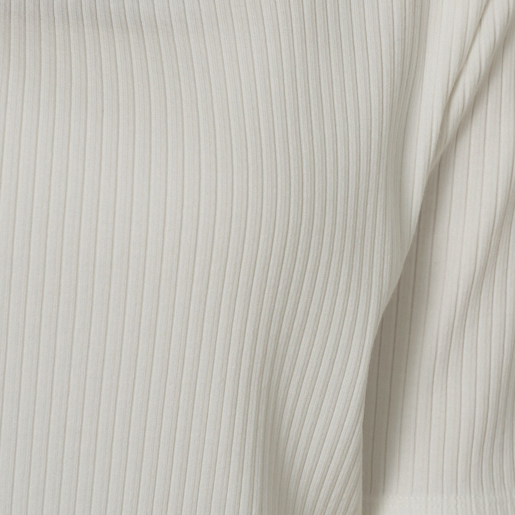 UNTITLED「【二の腕カバー】スクエアネックテレコプルオーバー」|Tシャツ・カットソー|