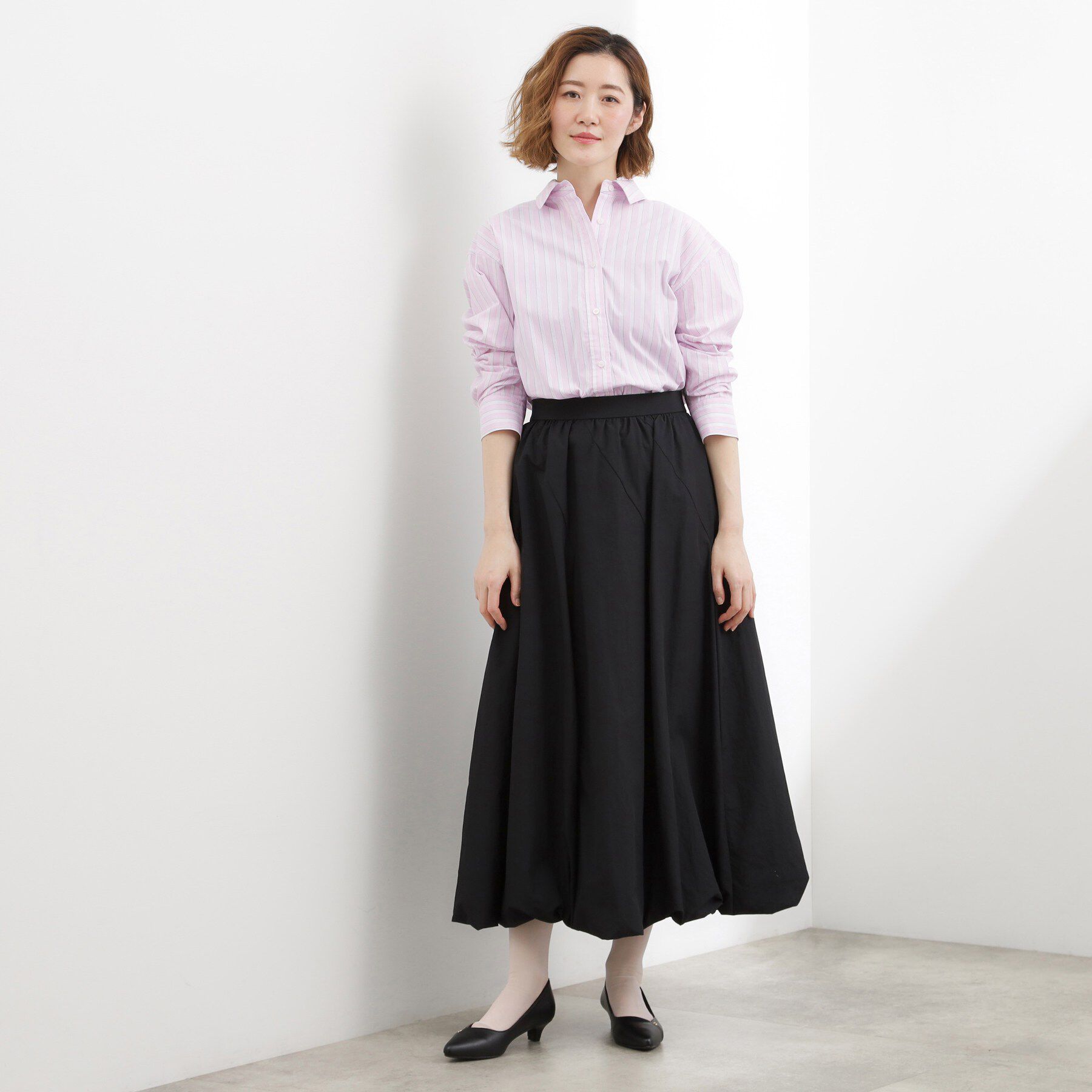 grove「羽織としても大活躍！驚きの伸びを備えたコットンナイロンストレッチシャツ」|シャツ・ブラウス|