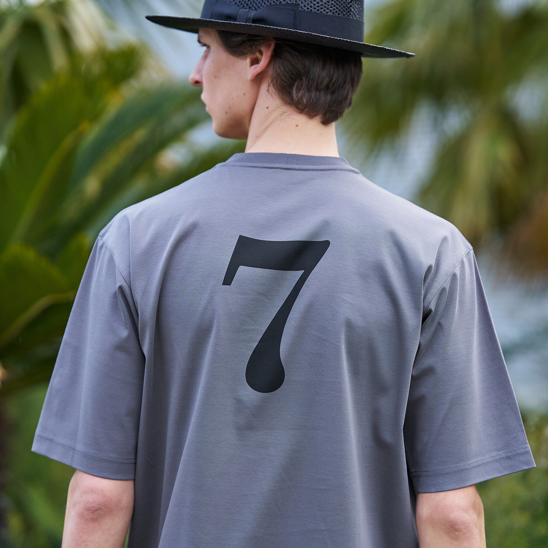TAKEO KIKUCHI「【BOWLER HAT LABEL】アイスクリアコットン ラッキーセブン 半袖Tシャツ」|Tシャツ・カットソー|