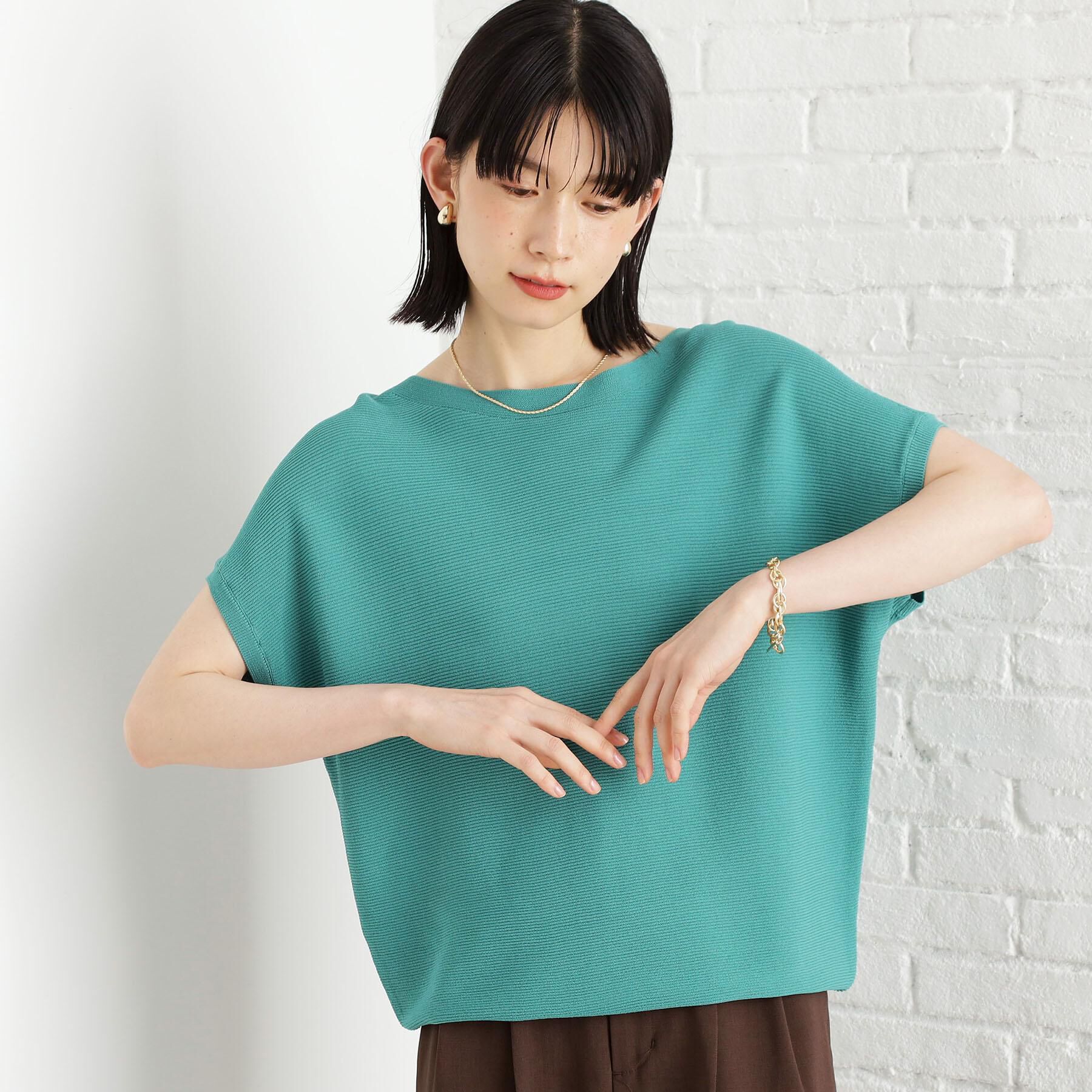 THE SHOP TK「【6色展開】さらさらフレンチニット【毛玉になりにくい/洗濯機OK】」|ニット・セーター|