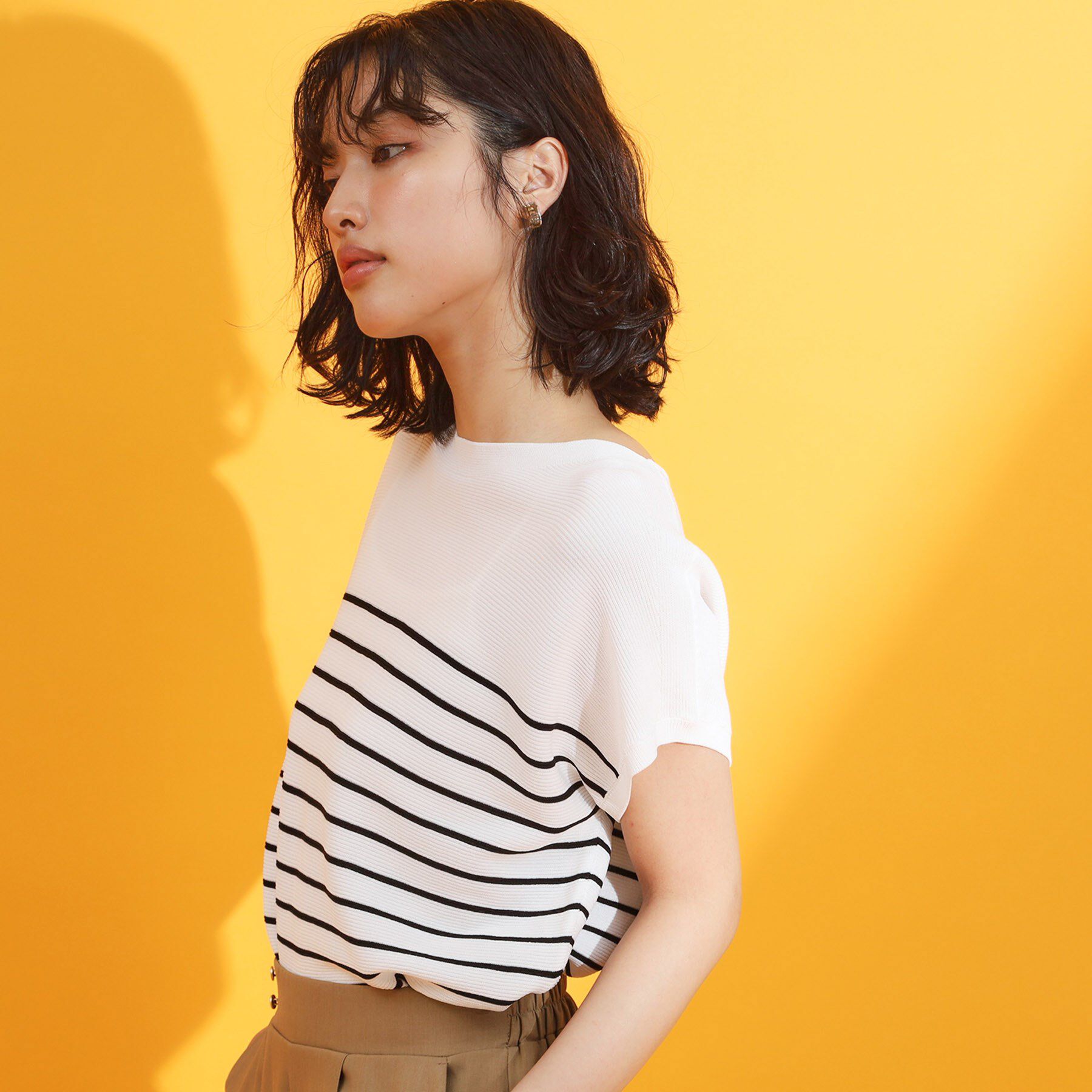 THE SHOP TK「【6色展開】さらさらフレンチニット【毛玉になりにくい/洗濯機OK】」|ニット・セーター|