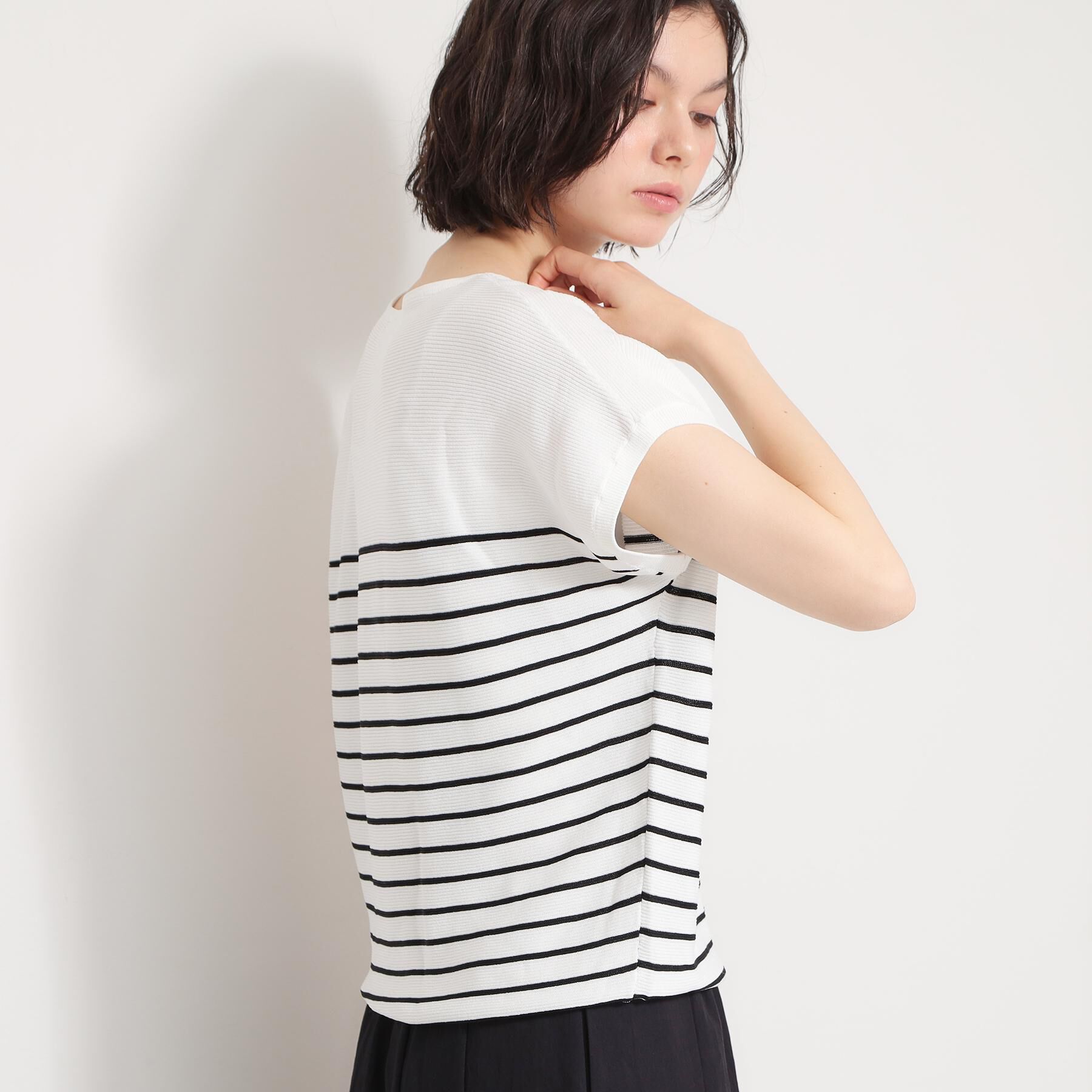 THE SHOP TK「【6色展開】さらさらフレンチニット【毛玉になりにくい/洗濯機OK】」|ニット・セーター|