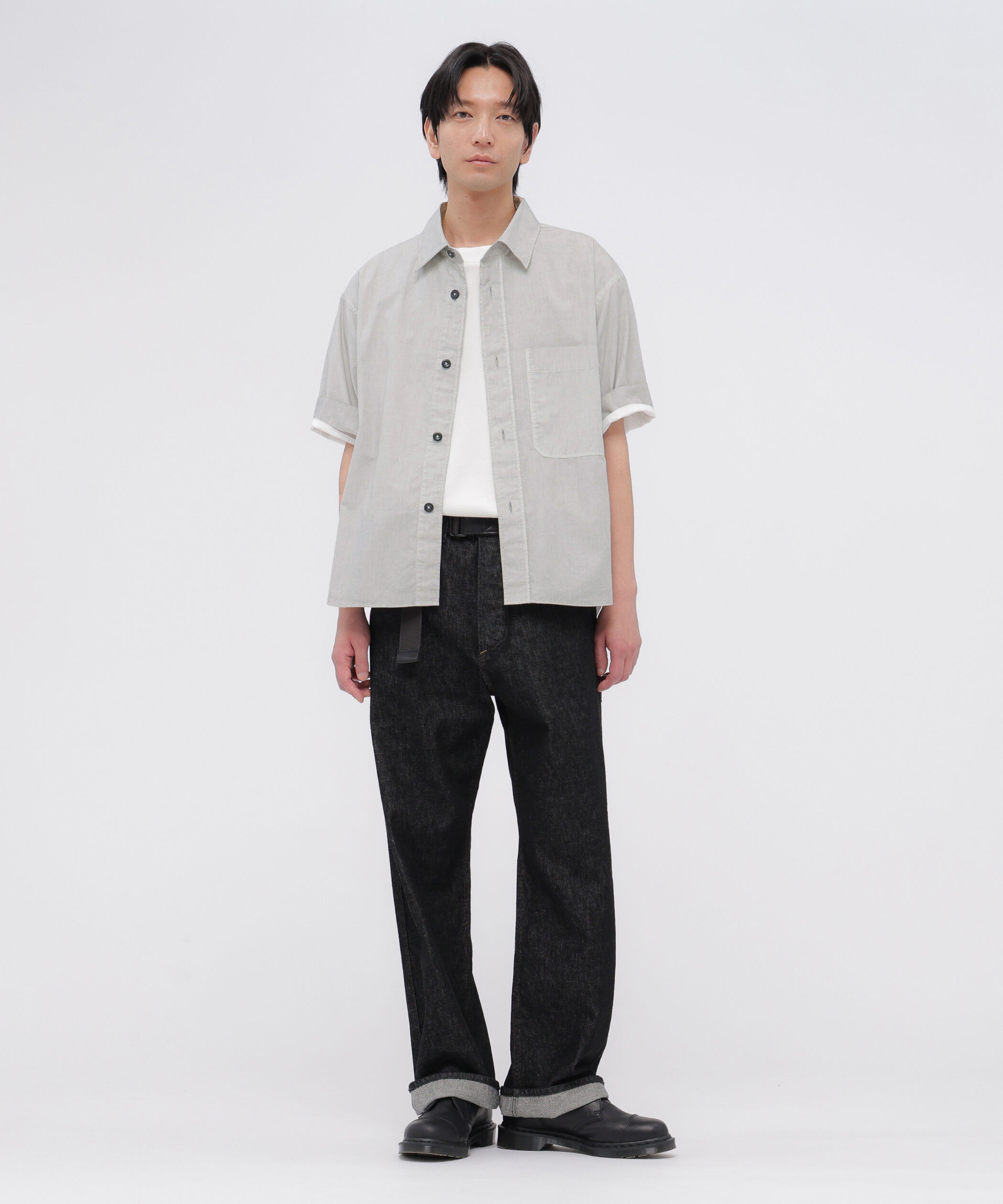 MHL.「CARBON DYED COTTON POLIN SHIRT」|シャツ・ブラウス|