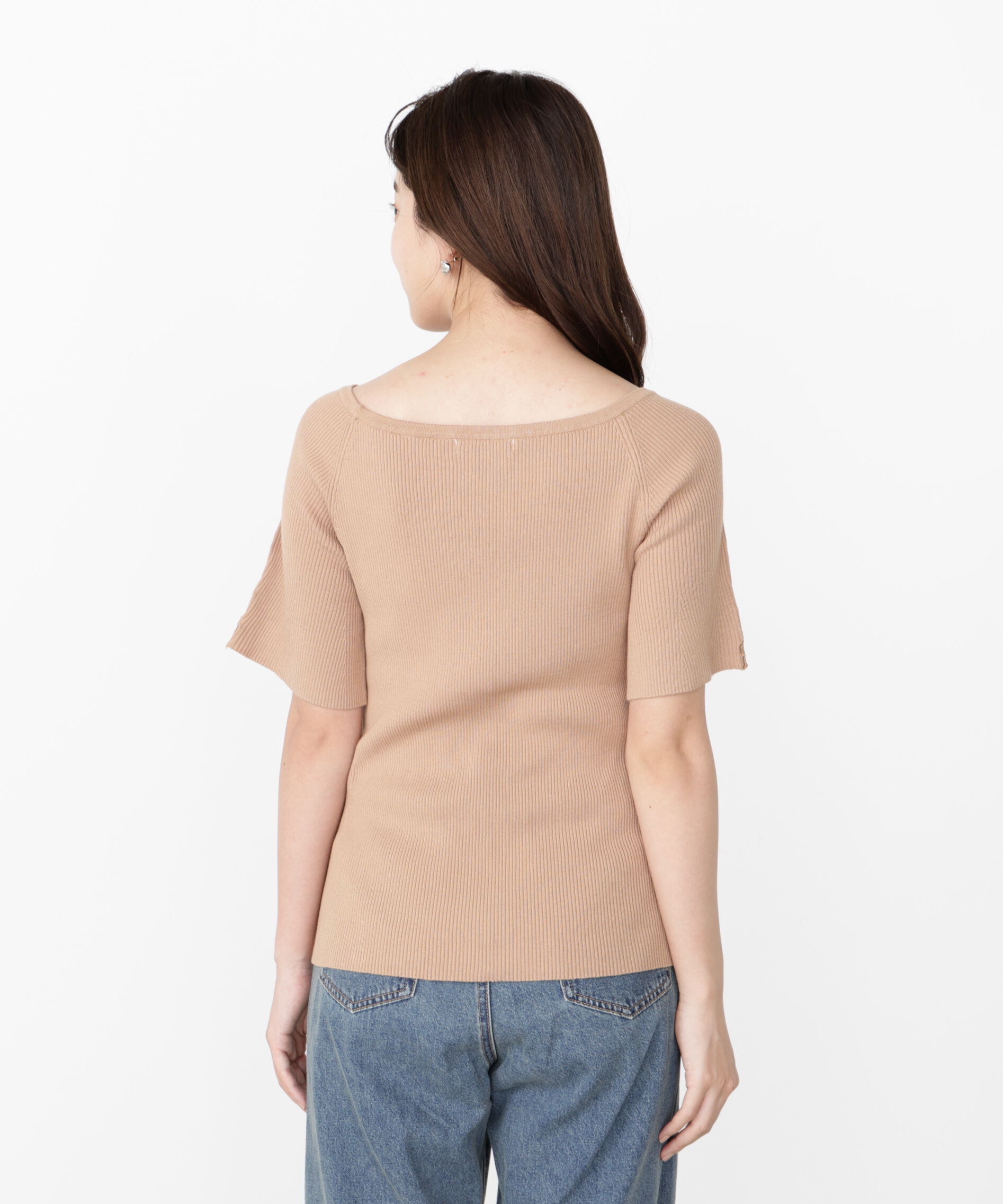 PROPORTION BODY DRESSING「エンブロイダリースリーブニット」|ニット・セーター|