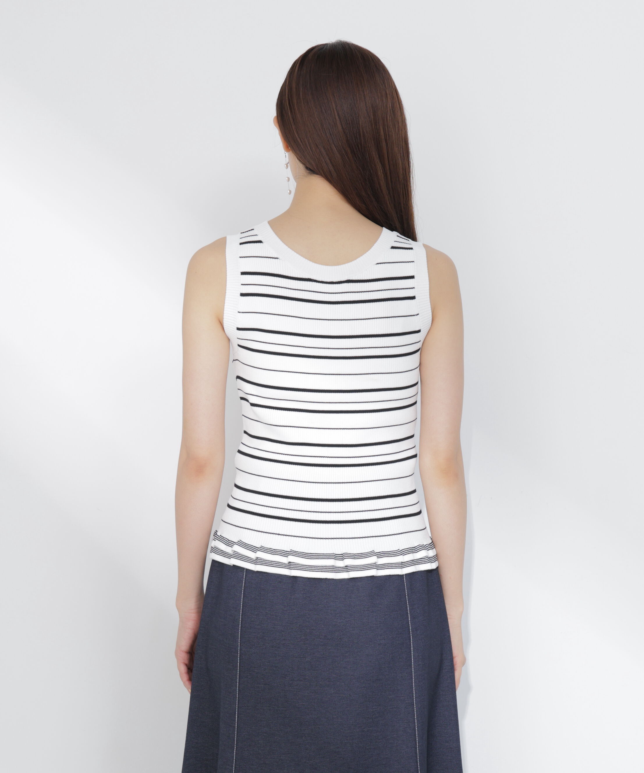 PROPORTION BODY DRESSING「裾フリルニットトップス」|ニット・セーター|