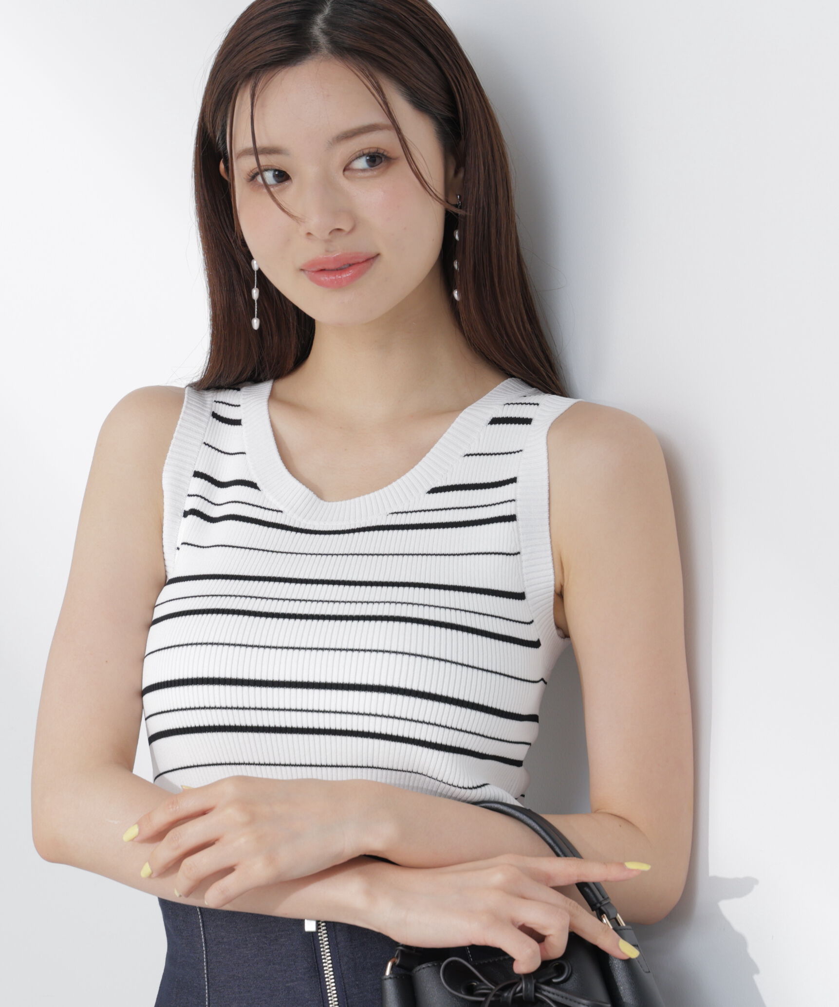 PROPORTION BODY DRESSING「裾フリルニットトップス」|ニット・セーター|