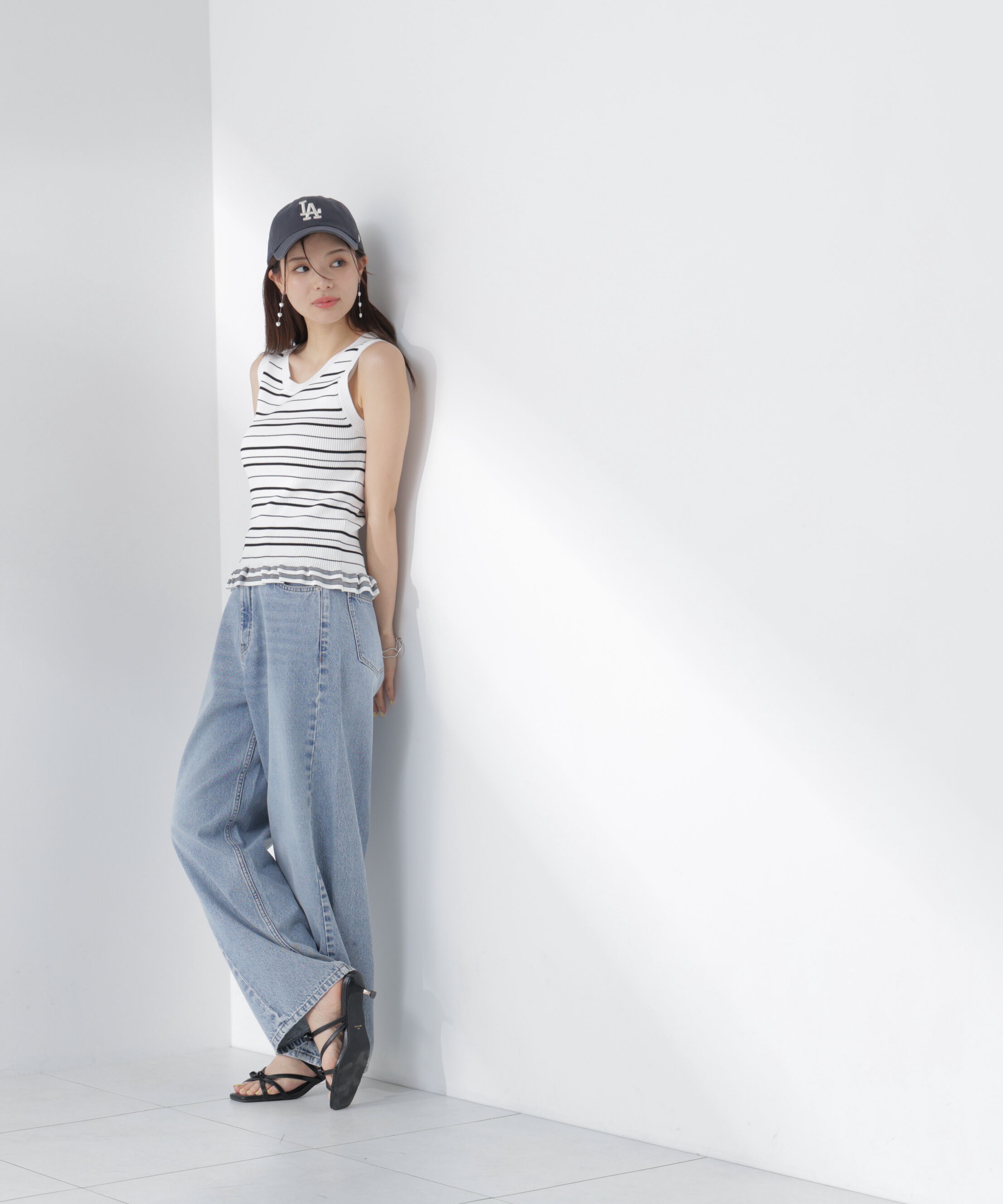 PROPORTION BODY DRESSING「裾フリルニットトップス」|ニット・セーター|