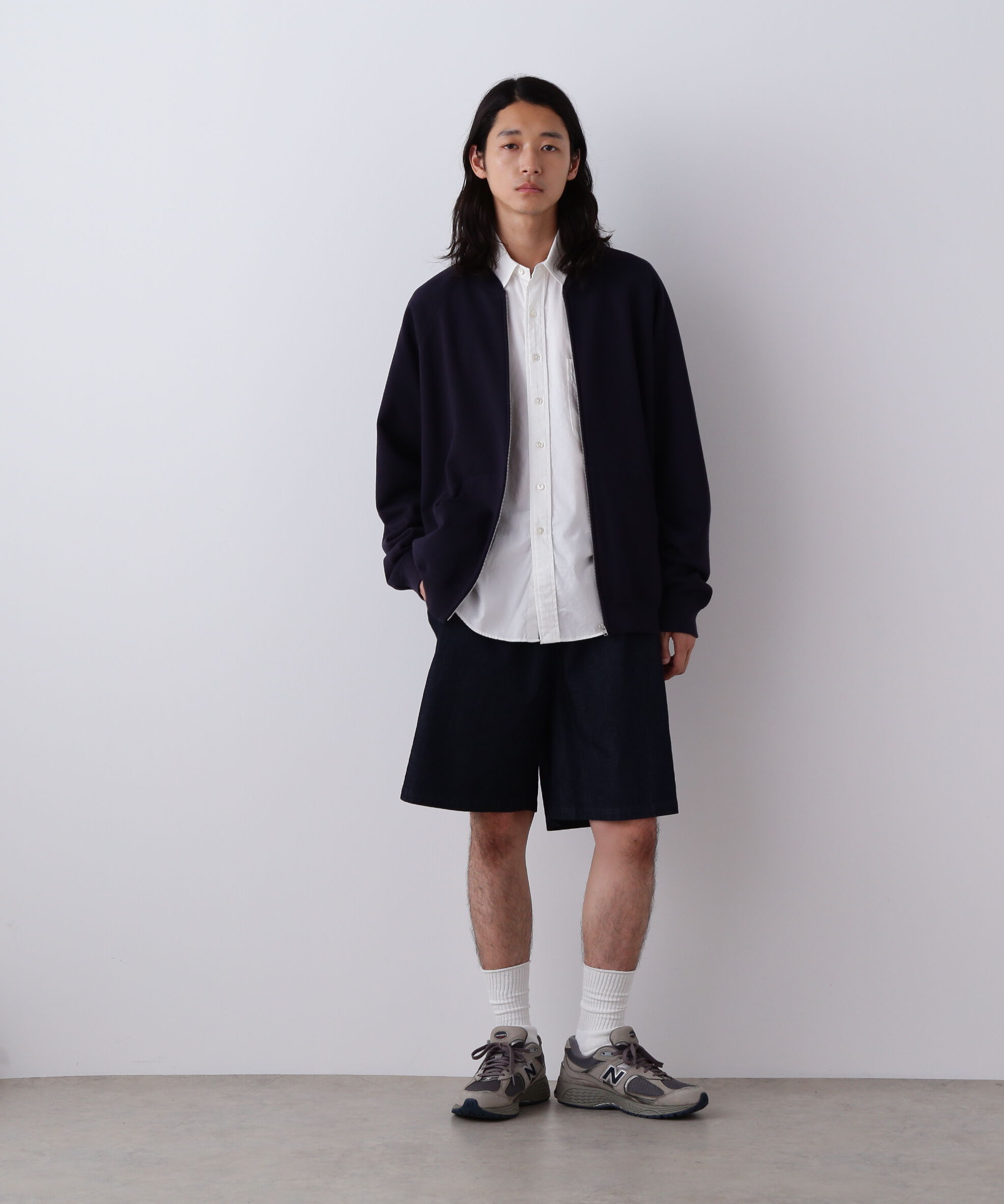 YLEVE 「Ｙ / ORGANIC COTTON HEAVY WEIGHT FLEECE ZIP UP BLOUSON」|ブルゾン・スタジャン|