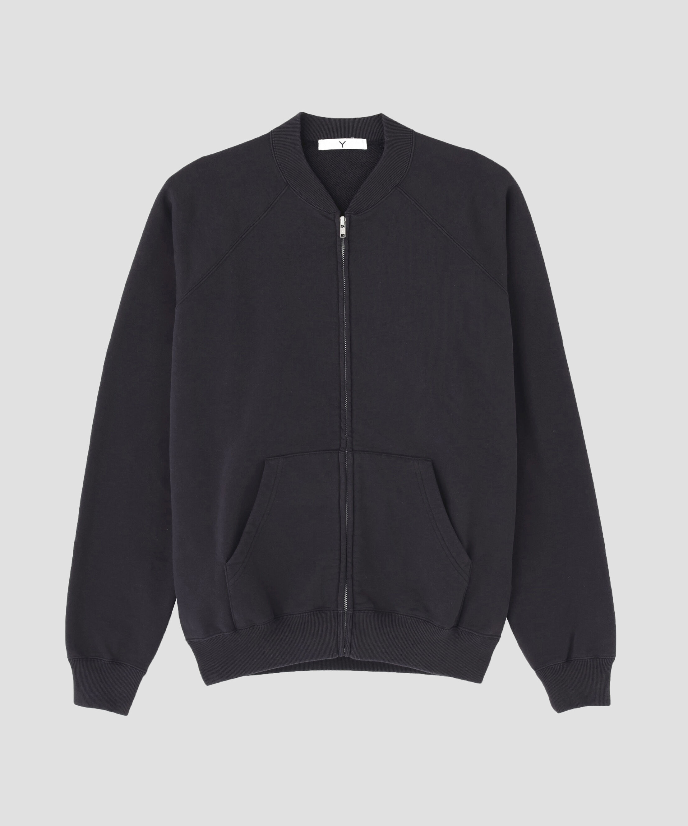 YLEVE 「Ｙ / ORGANIC COTTON HEAVY WEIGHT FLEECE ZIP UP BLOUSON」|ブルゾン・スタジャン|